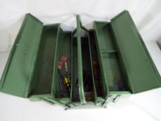 A good quality C.K. concertinaed toolbox