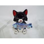 Lorna Bailey - a Lorna Bailey cat named Pikey Est £15 - £25