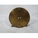 Antique unnamed and unmarked solid brass 3 inch fly fishing reel Est £40 - £60