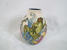Moorcroft Pottery - a Moorcroft Pottery The Splash vase approx 14cm (h) Est £110 - £160