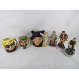 Three character jugs to include Royal Doulton Tam 'O Shanter D6632 approx 18cm (h) two further