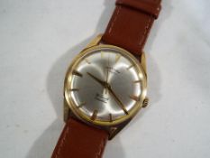 Rotary - a gentleman's wristwatch, the yellow metal case presumed 9ct,