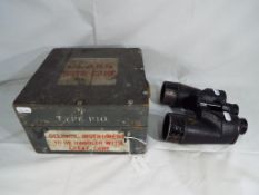 A pair of World War ll (WW2) period Canadian binoculars by Research Enterprises Ltd (Rel) dated