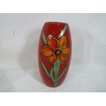 Anita Harris - an Anita Harris flower vase approx 18cm (h) Est £30 - £50