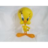 Warner Bros - a large figure depicting Tweety Pie designed exclusively for Warner Bros Studio Store,