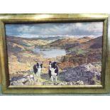 Steven Townsend - an artist signed colour print on canvas entitled 'Our Valley' issued in a limited