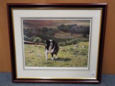 Steven Townsend - an artist signed colour print entitled Ben's Valley issued in a limited edition