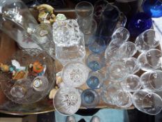A good collection of drinking glasses to
