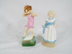 Royal Worcester - two Royal Worcester figurines comprising model No.