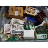 Dolls - a large quantity of doll's house furniture and accessories - This lot MUST be paid for and