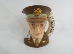 Royal Doulton - a Royal Doulton ceramic Toby Jug depicting Glenn Miller #6970,