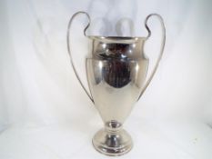 Liverpool FC European Cup - a large replica European Champions League Trophy measuring 64cm (h) Est
