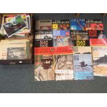 A quantity of vintage magazines to include A History of the Second World War,