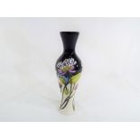 Moorcroft Pottery - a Moorcroft Pottery vase decorated in the Trefoil pattern 21cm (h) Est £80 -