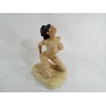 Peggy Davies - a ceramic figurine by Peggy Davies modelled by Andy Moss,