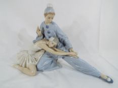 Lladro - a Lladro figural group #4935 entitled Closing Scene, stamped and incised marks to the base,