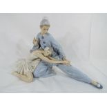 Lladro - a Lladro figural group #4935 entitled Closing Scene, stamped and incised marks to the base,