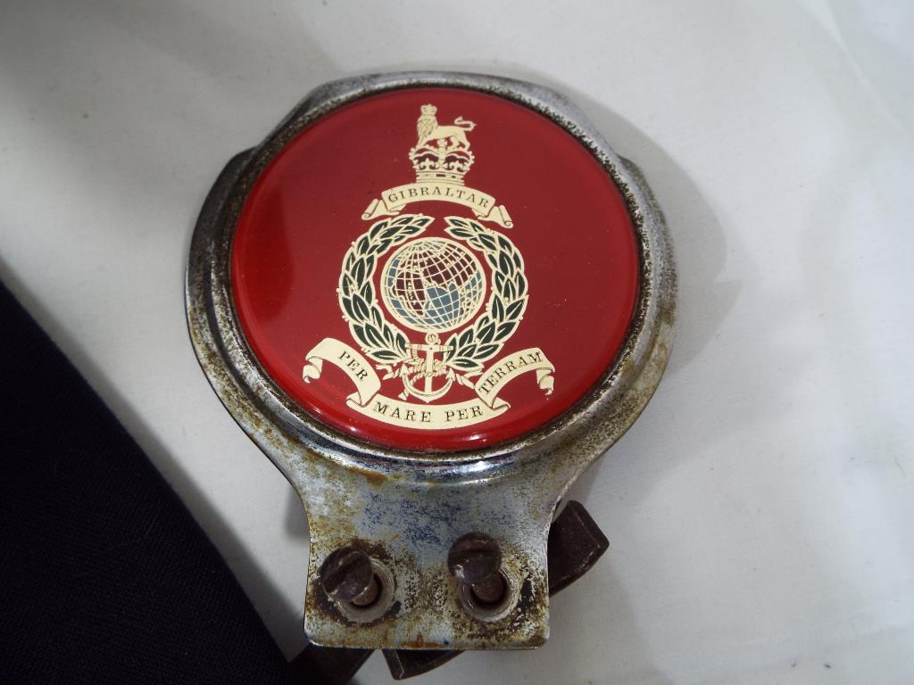 A blazer bearing a Royal Marine Commando badge, Royal Marine dress cap, - Image 3 of 3