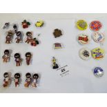 A collection of Robertson's Golly badges and other lapel badges - This lot MUST be paid for and