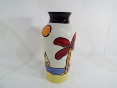Lorna Bailey -a Lorna Bailey vase entitled Tropicana approx 20cm (h) Est £30 - £50 - This lot MUST