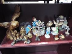 A good mixed lot of ceramics, glassware and similar to include Leonardo Collection, Beswick,