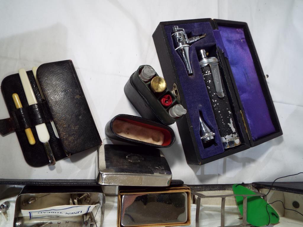 A doctor's case containing a quantity of medical equipment and accessories W.H. - Image 3 of 6