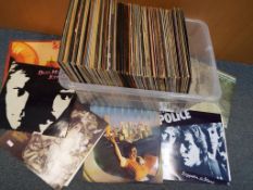 A large collection of 33.3 rpm vinyl rec