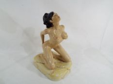 Peggy Davies - a ceramic figurine by Peg