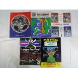 Football programs - 5 souvenir football programs to include the England 1966 World Cup July 11-30,