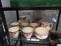 Royal Doulton - twenty six pieces of Royal Doulton in the English Rose pattern D6071 comprising