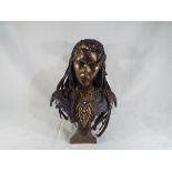 A resin bust from the Poussiere De Bronze Collection by Idyllis issued in a limited edition 330 /