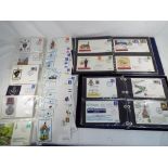 Philately - a collection of first day covers with military interest to include Royal Engineers