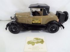 Breweriana - a boxed Jim Beam Bourbon novelty decanter in the form of a 1928 Model A Ford,
