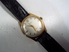 A gentlemans Guda Superautomatic wristwatch, 30 jewel movement, gold plated case,