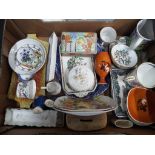 A good mixed lot of ceramics to include Masons Ironstone, Aynsley, Wedgwood Susie Cooper design,