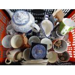 A mixed lot of ceramics to include Spode, Wedgwood, Poole,