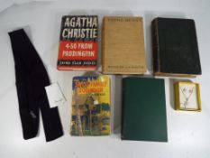 Lot to include a first edition Agatha Ch
