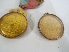 Masonic - two Masonic medals, one inscri