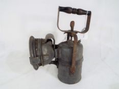 Railwayana - a British Rail railway lamp by The Premier Lamp and Engineering Co.Ltd.