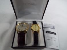 Sekonda - a lady's / gentleman's Sekonda wristwatch in presentation case.