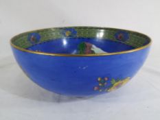 Carlton Ware - A large bowl by Carlton Ware in the Blue Chinoiserie pattern,
