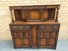 A good quality highly carved chiffonier,
