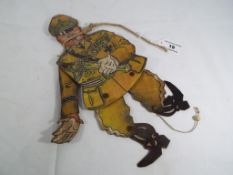 Military - a cardboard puppet of Hermann