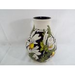 Moorcroft - a Moorcroft vase decorated i