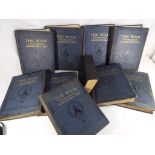 Nine hardback books entitled The War Illustrated Album Deluxe and a Fifty Amazing Stories of the