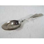 Two army issued spoons inscribed with the crow's foot/wide arrow (Mappin and Webb).