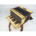 A German made Mazzini Antoria piano action accordion Est £30 - £50 This lot MUST be paid for and