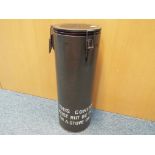 A large military vacuum flask,