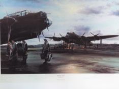 After Robert Taylor - a limited edition print by Robert Taylor entitled Bombers Moon No.
