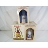 Bell's Old Scotch Whisky - three Royal commemorative / celebration decanters, 2 x 75cl, 1 x 50cl,